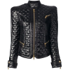leather jacket -  BALMAIN - Jaquetas e casacos - 