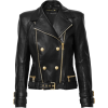 leather jacket -    Balmain x H&M - 外套 - 