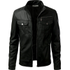 leather jacket - 外套 - 