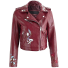 leather jacket - - Chaquetas - 