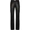 leather pants3 - Calças capri - 