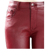 leather pants - Spodnie Capri - 
