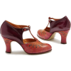 leather shoes, probably French, ca. 1927 - Klasični čevlji - 