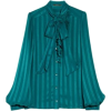 GUCCI - Pussybow Blouse - Рубашки - длинные - 750.00€ 