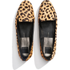 leopard print loafers  - Mocasines - 