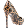leopard heels - 经典鞋 - 