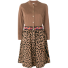 leopard print shirt dress,BAZAR DELUXE - 连衣裙 - 
