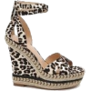 leopard wedges - ウェッジソール - 