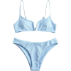 light blue bikini - Купальные костюмы - 