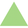 light green triangle - Articoli - 