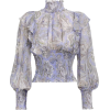 lilac blouse - Hemden - kurz - 