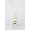 long gold necklace - ネックレス - 