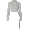long sleepolka dot wrap blouse  - 長袖シャツ・ブラウス - 319.00€  ~ ¥41,802