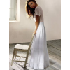 long white skirt - モデル - 