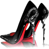 louboutin, heels, shoes - Klasični čevlji - 