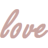 love - 插图用文字 - 