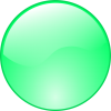 Lt Green Round Fill - Objectos - 