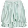 mint green skirt - Юбки - 