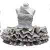 paper dress - sukienki - 