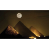 pyramids at night - 背景 - 