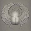 winged scarab - Иллюстрации - 