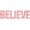 believe - 插图用文字 - 