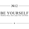 Be Yourself - 插图用文字 - 