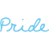 pride - イラスト用文字 - 