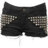 Studded pants - ショートパンツ - 