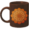 mandala design coffee mug - Objectos - 