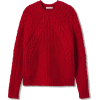 mango red knit jumper - Pullovers - 