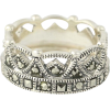 marcasite crown ring - Anelli - 