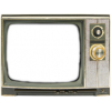 TV Television Old - Items - 