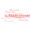 Summertime - イラスト用文字 - 
