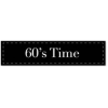 60's time - 插图用文字 - 