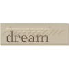 Text - Dream - イラスト用文字 - 