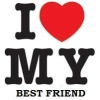 I <3 My Friends - イラスト用文字 - 