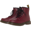 maroon doc martens - Boots - 
