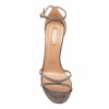 metallic glittered sandals - Sapatos clássicos - 