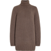 michael-kors-taupe-kaia-cashmere-sweater - Kleider - 