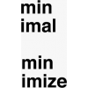 Minimal - Texts - 