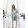 mint coat outfit - My photos - 