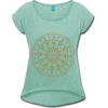 mint green mandala  tee - T-shirts - 