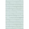 mint green painted brick - Meble - 