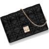 miss dior black wallet on a chain - 钱包 - 