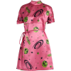 miu miu planet print dress - 连衣裙 - 