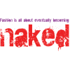 becoming naked - 插图用文字 - 