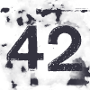 number - 42 - イラスト用文字 - 