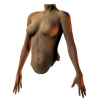 female torso side - Фигуры - 