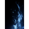 Blue fire - Background - 